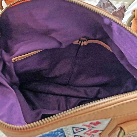 Embroidered Satchel Bag - Picture 15 of 16